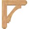 Ekena Millwork Imperial Craftsman Smooth Bracket w/ Offset Brace, Western Red Cedar, 7 1/2"W x 28"D x 32"H BKT0806X28X32IMP04SWR - alternate 4
